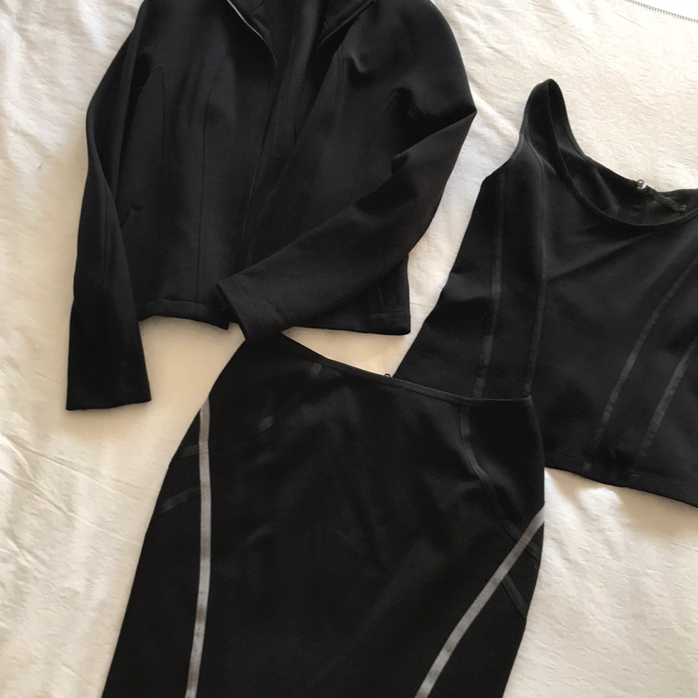 Donna Karan 3 piece skirt suit